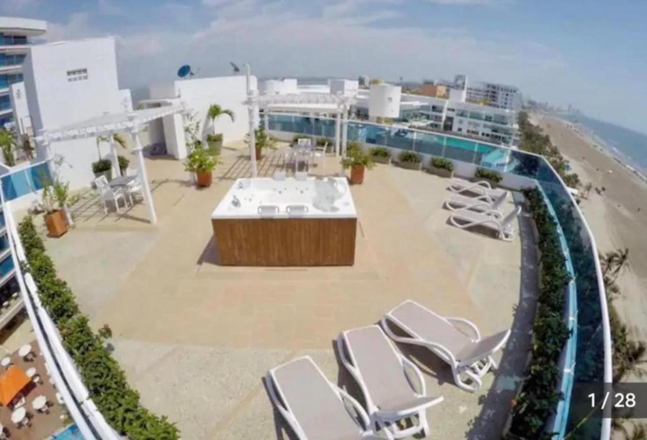 Luxury Apartment, Sector Morros, Vista Y Salida Al Mar Edificio Sunshine Cartagena Екстериор снимка