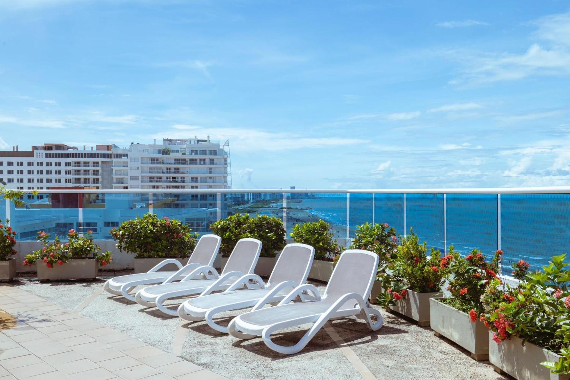 Luxury Apartment, Sector Morros, Vista Y Salida Al Mar Edificio Sunshine Cartagena Екстериор снимка